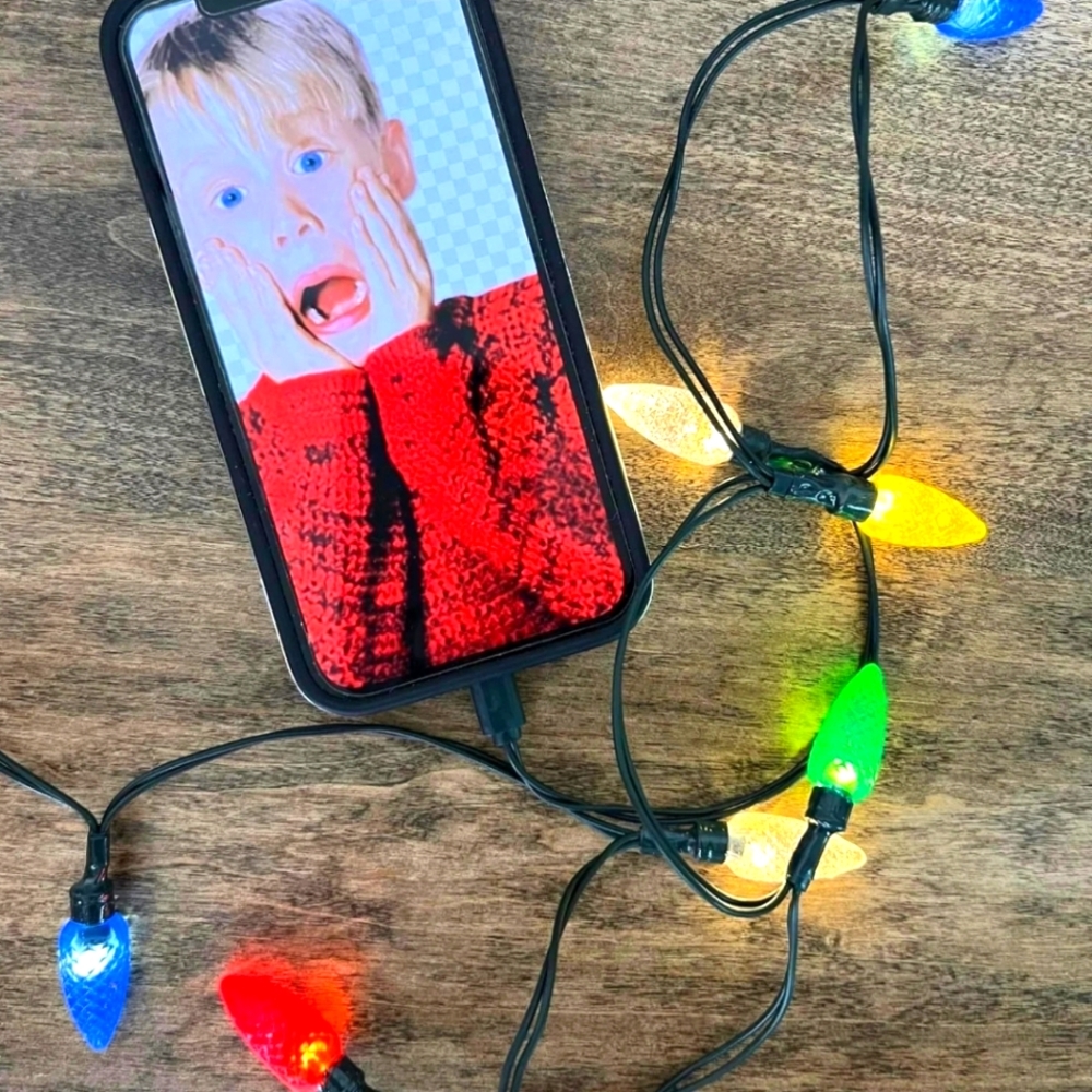 Christmas Light IPhone Charger